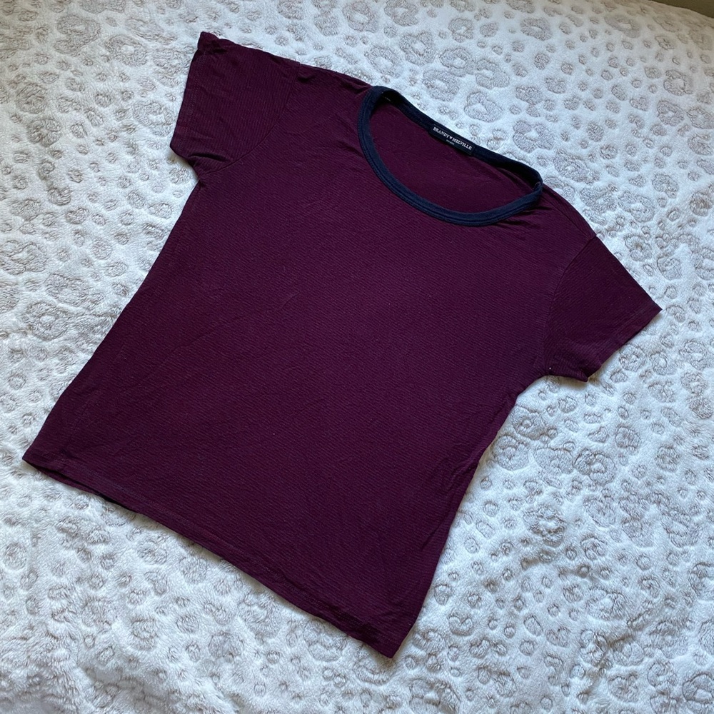 Brandy Melville One Size Basic Tee